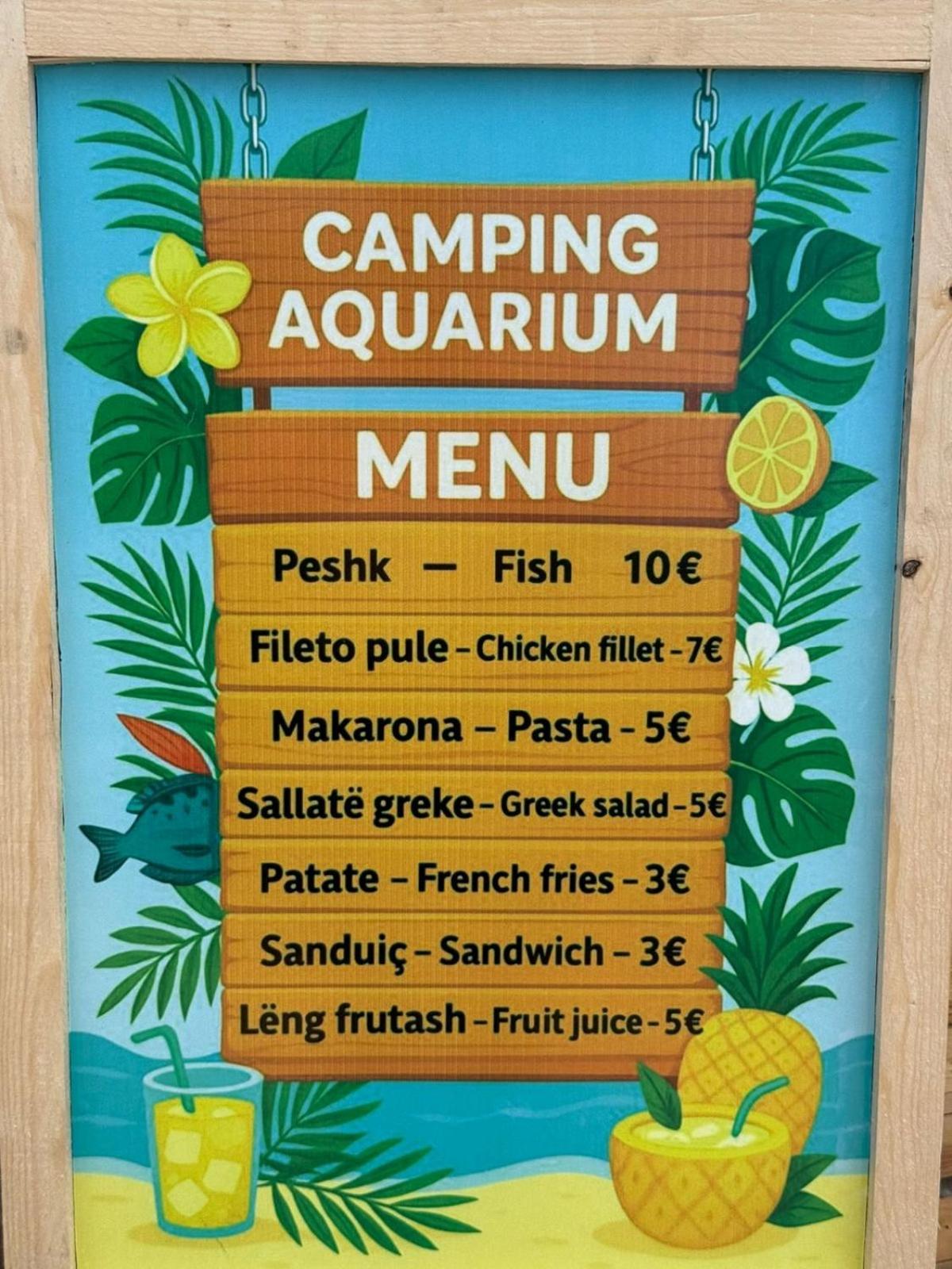 Campsite Aquarium Himare